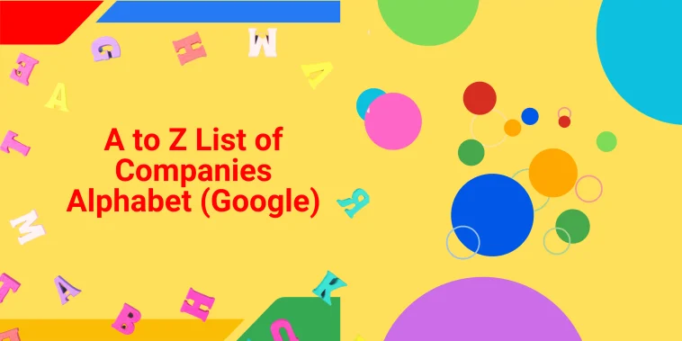 companies A-Z of google alphabet