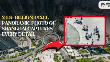 Shanghai shot with 24.9 Billion Pixel