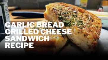 Garlic Bread Grilled Cheese Recipe