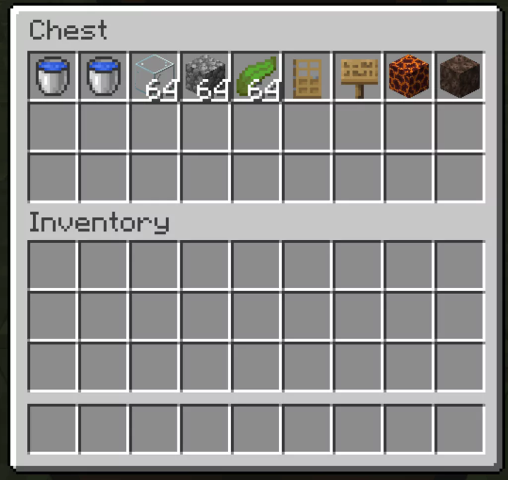 how to make a water elevator in minecraft