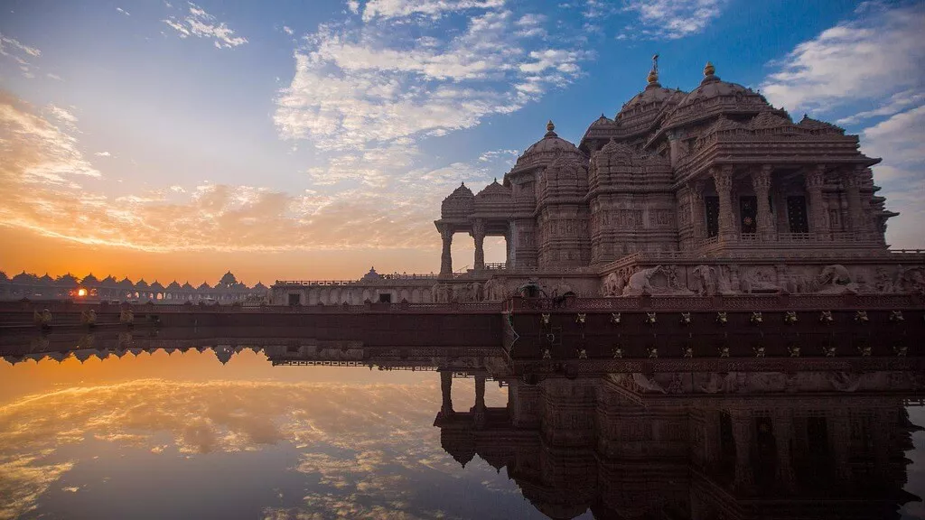 Akshardham Temple in Gandhinagar