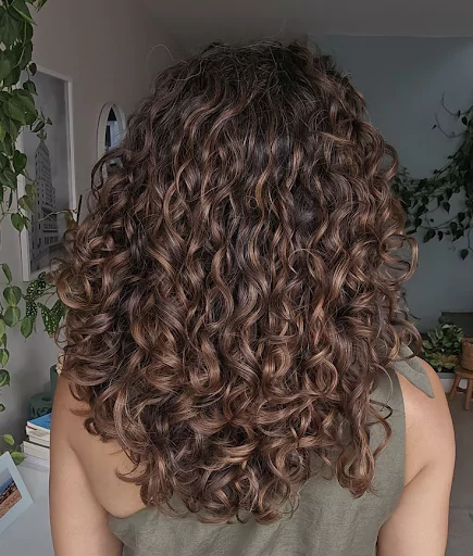 curly hair types chart
