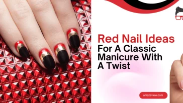 Red and Black Nail Designs