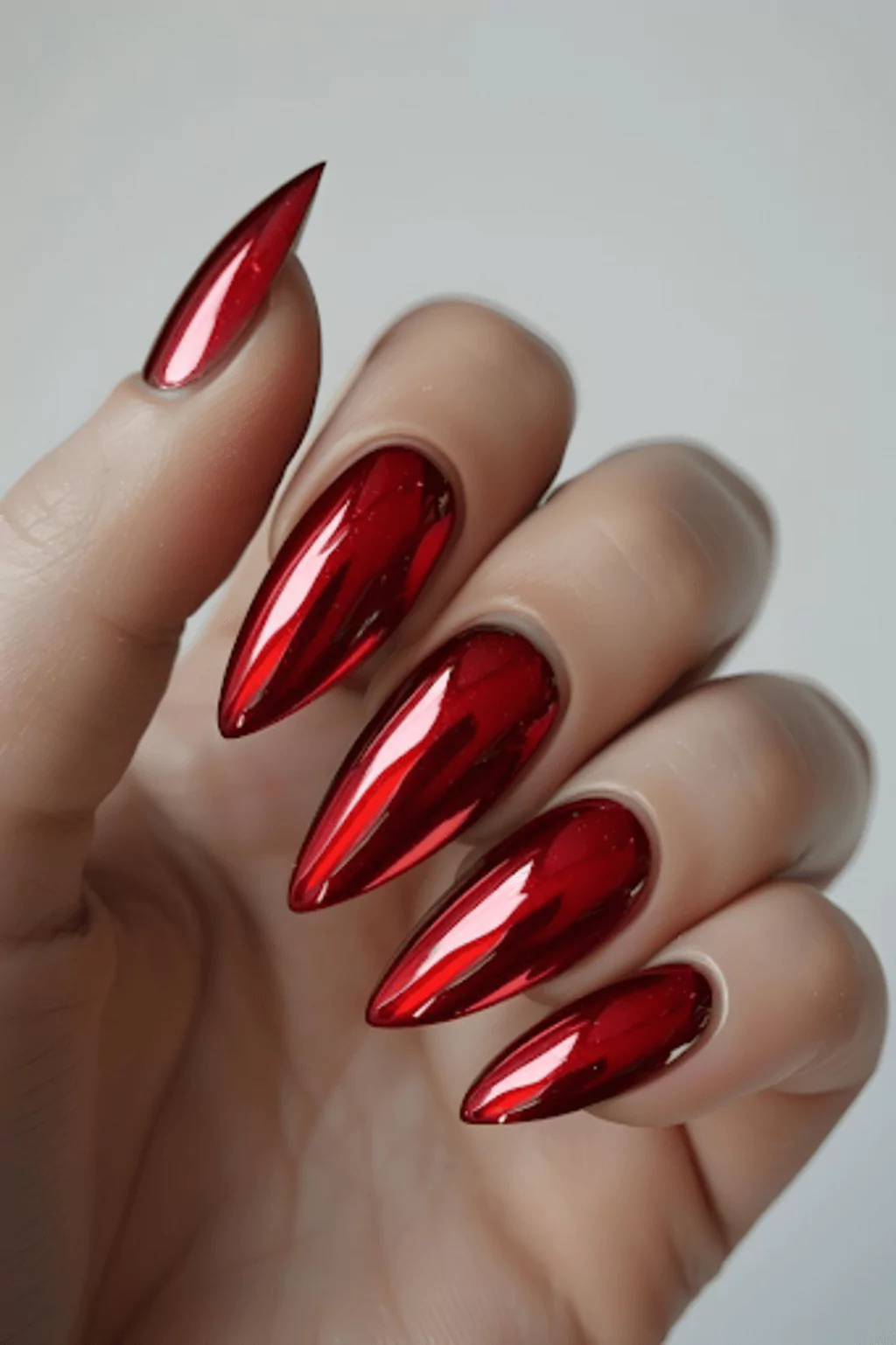 red nail designs