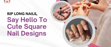 cute square nail designs