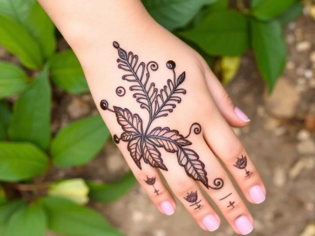 mehndi design for kids