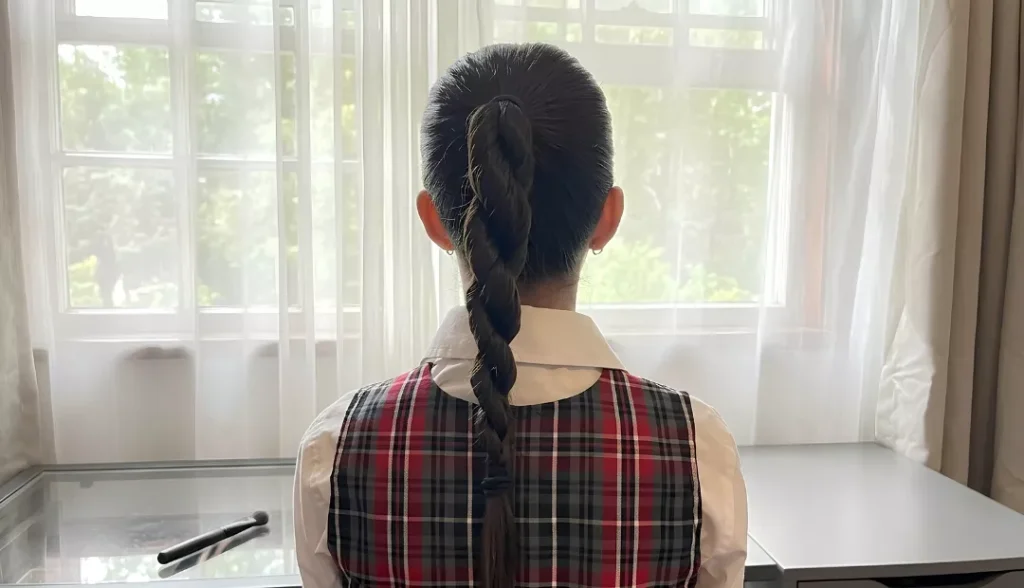 The High Ponytail with a Twist