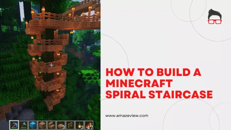 Minecraft Spiral Staircase