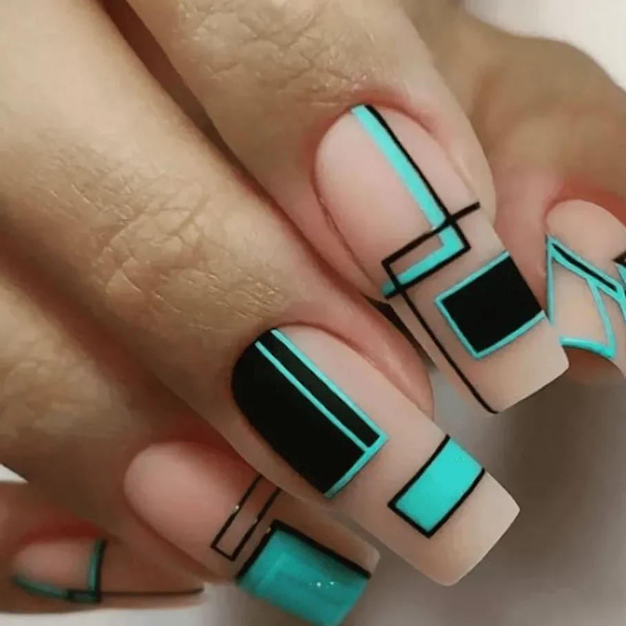 french tip nail designs