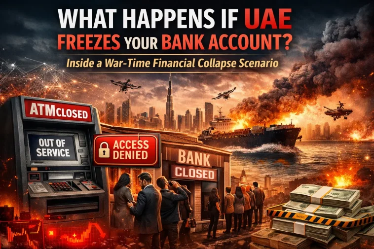 UAE Freezes Bank Accounts
