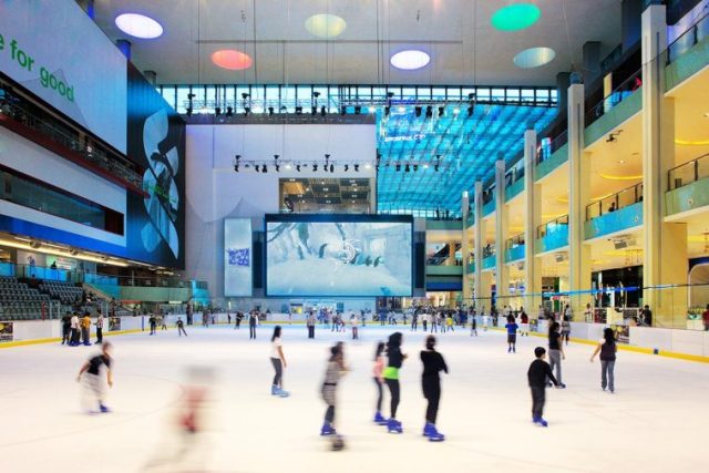 Dubai Mall Ice Rink