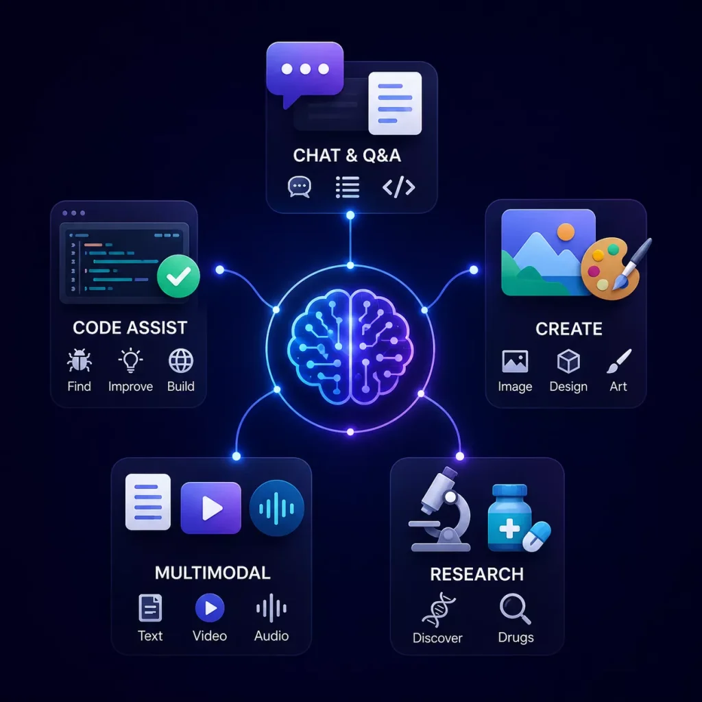 Abilities of Emergent Artificial Intelligence