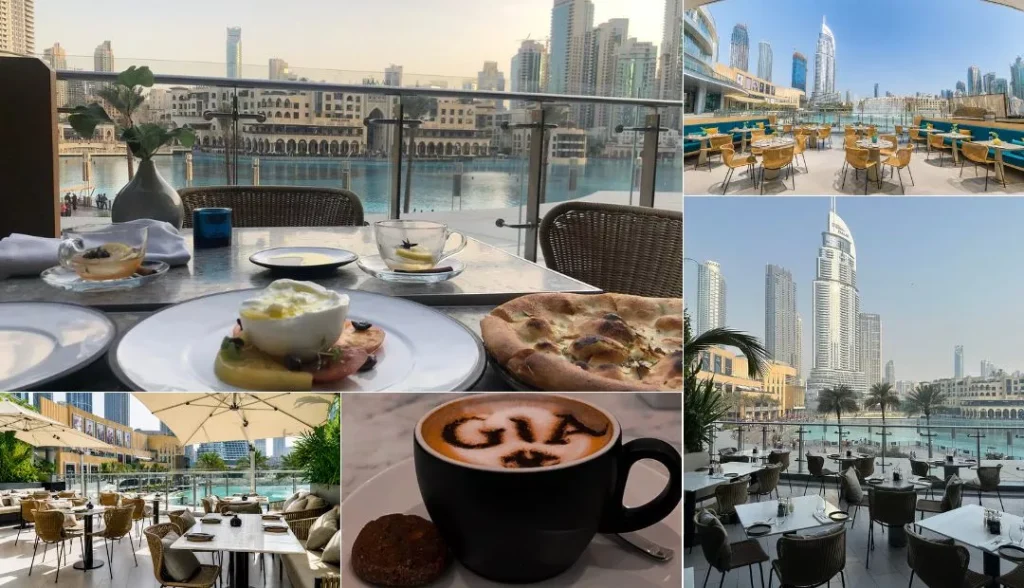 Italian Breakfast with Burj Khalifa Views at GIA