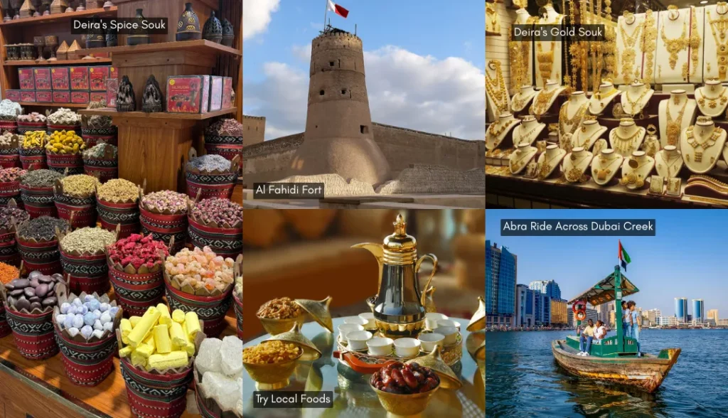 Dubai Creek, Souks and Heritage Sites