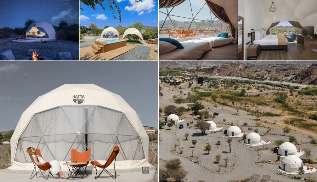 Hatta Dome Park: Luxury Domes with Mountain Views