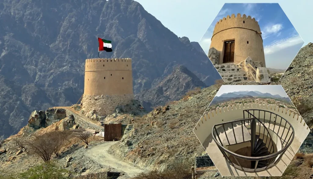historic watchtowers in Hatta