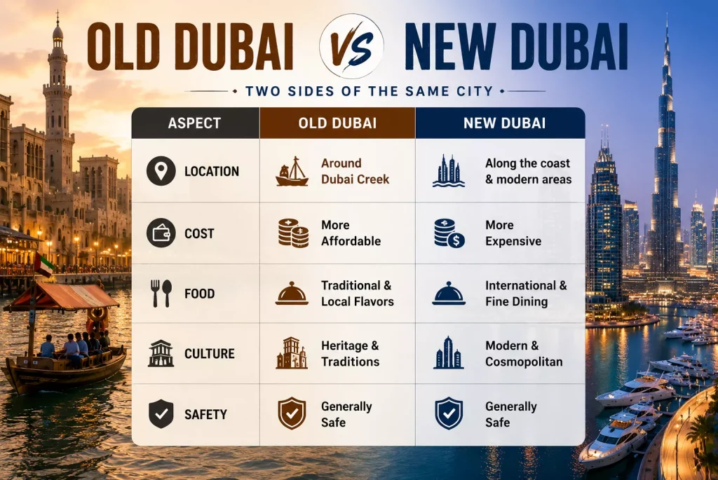 Key Differences Between Old and New Dubai