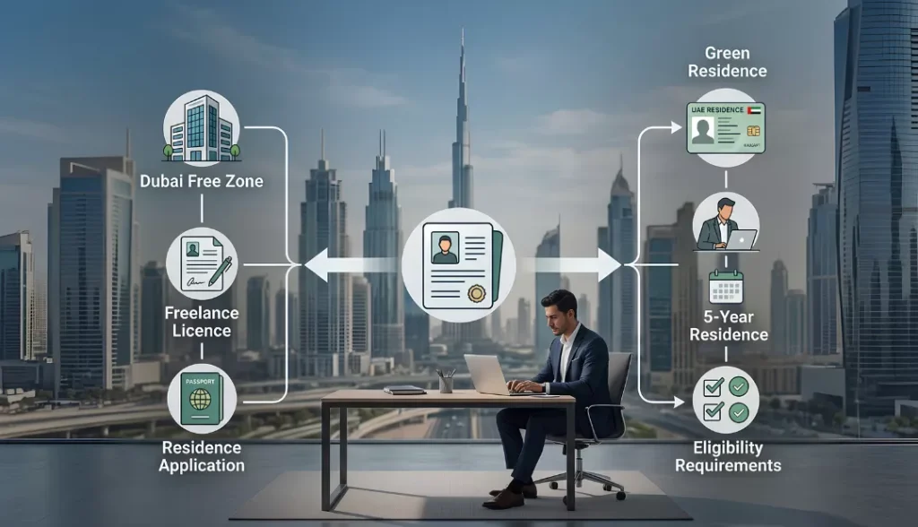 Different routes for obtaining visa in Dubai