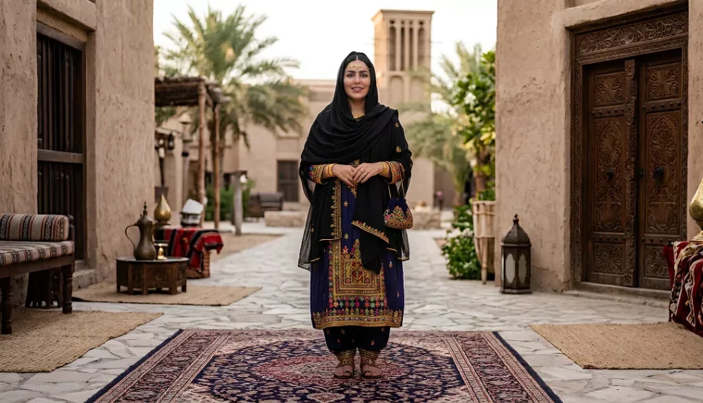 Colorful Traditions: Emirati Thawb and Sirwal