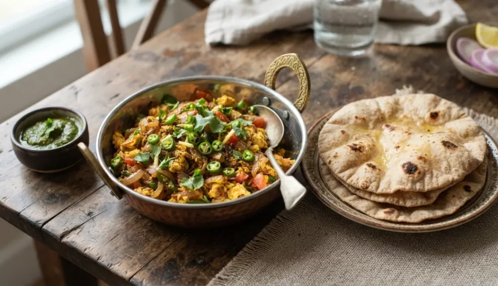 Egg Bhurji + Roti — The Underrated Power Meal